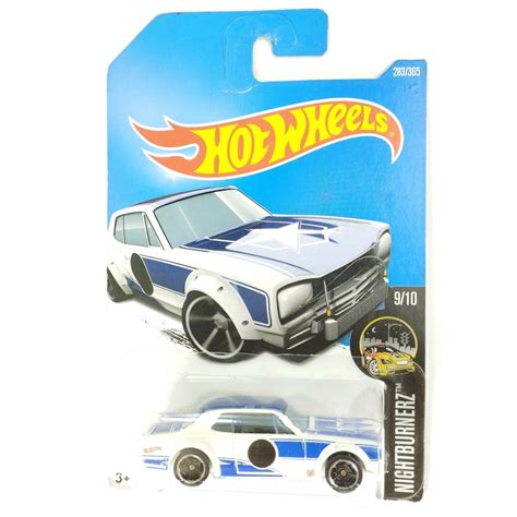 Hot Wheels Nissan Skyline HT GT X Branco Shopee Brasil