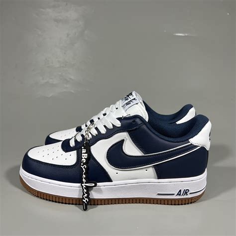 Jual Nike Air Force Low College Pack Midnight Navy Shopee Indonesia