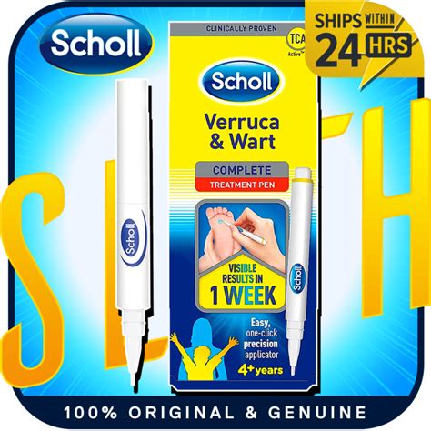 Scholl Verruca And Wart Complete Treatment Pen Lazada