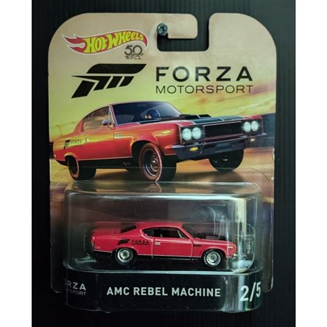 Hot Wheels Amc Rebel Machine Forza Motorsport Shopee Malaysia