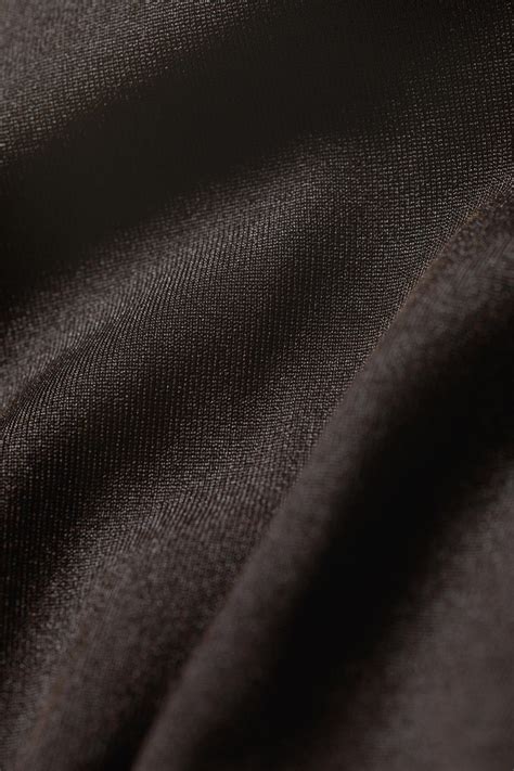 Breeze Tie Bikini Top Dark Brown Weekday Eu