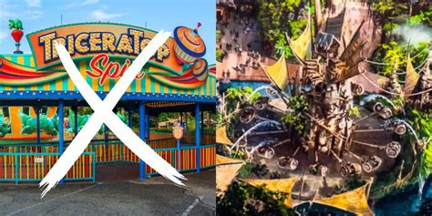 Goodbye, TriceraTop Spin? Disney's Animal Kingdom Ride Replacement ...