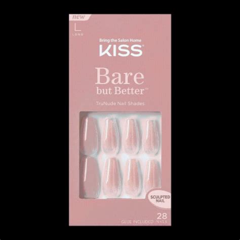 KISS Bare But Better Sculpted Nude Fake Nails 28 Count Kroger