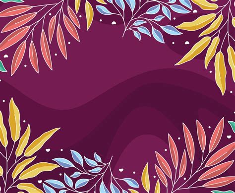 colorful leaves  foliage background