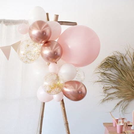 Kit Pour Guirlande De Ballons Nude Et Palme Ballons