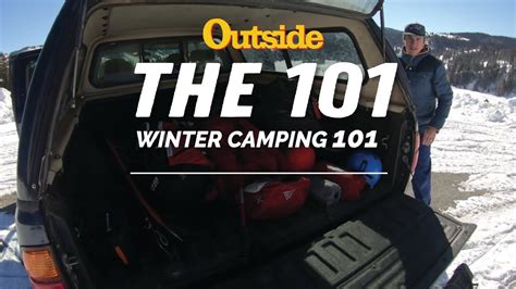 The Winter Camping Gear Essentials Outside Campingpleasure