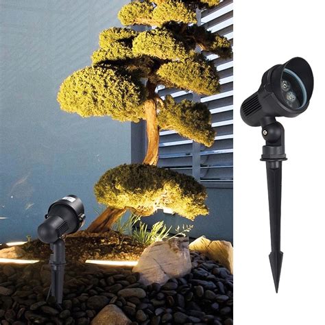 Outdoor Led Spotlights For Tree Ground In Residential Areas Gardens And