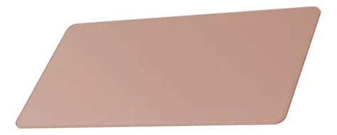 Desk Pad Padrão Couro Nude Feltro Costurado Básico Parcelamento sem acréscimo