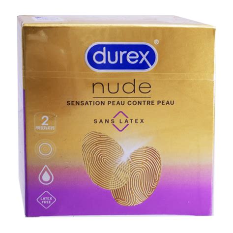Durex Nude Sans Latex Préservatifs Pharmacie en ligne pas chère Parapharmacie Conseils