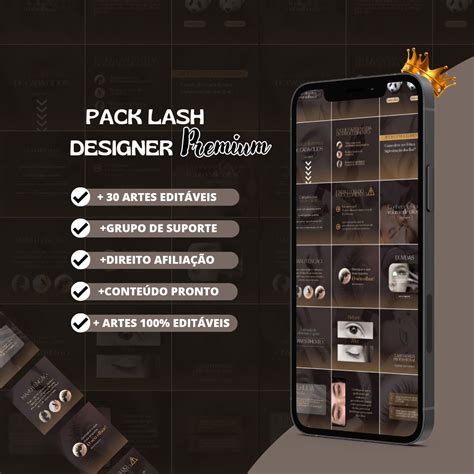 Pack Lash Designer Cristina Da Silva Pereira Hotmart