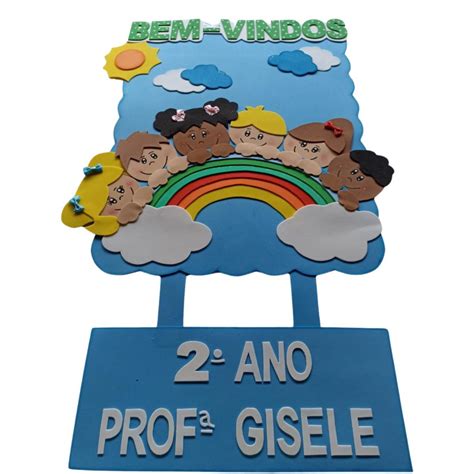 Decoração De Sala De Aula Em Eva Para Educação Infantil