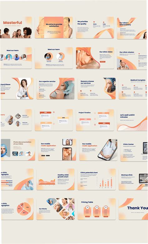 Masterful Plastic Surgery Presentation Template Behance