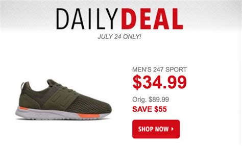 Mens 247 New Balance Sport Sneakers Just 3499 Reg 8999