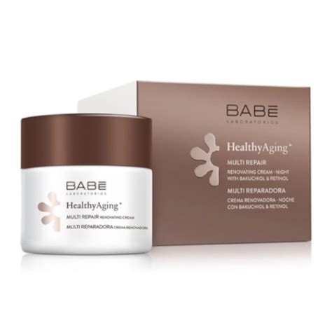 Babe Crema Renovadora Noche Multi Reparadora 50ml Farmalou