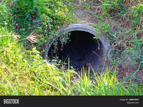 Old Concrete Drain Image And Photo Free Trial Bigstock