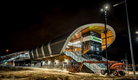 Stadium Train Station Now Complete