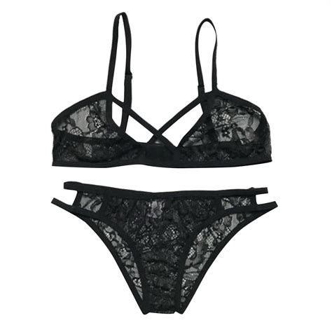 Pack Puawkoer Women Lingerie Lace Spandex Women Sexy Lace Lingerie Set Sexy Up Bra Panties