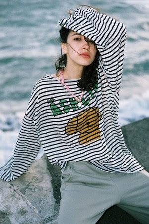 NAKED PAM LINEN STRIPE TOP THE ASHLYNN 코오롱몰