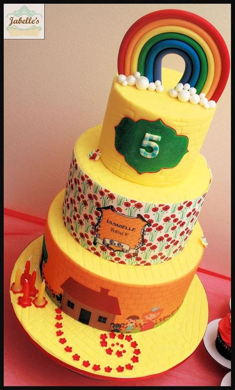 Wizard Of Oz Decorated Cake By Tracy Jabelles Cakes CakesDecor