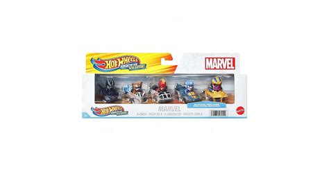 Hot Wheels Vehicles Marvel 5 Pack HPN40