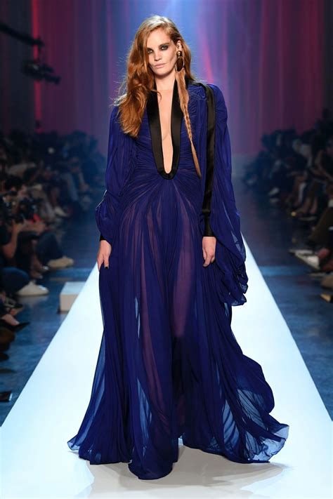 Alexina Graham At Jean Paul Gaultier Runway Show At Paris Fashion Week