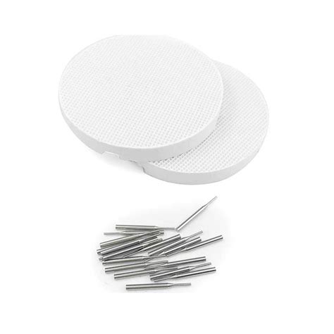 Dental Lab Round Honeycomb Firing Trays Metal Pins For Sintering Dental