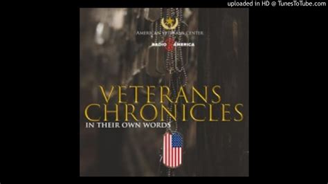 Veterans Chronicles interviews Master Sergeant Tom Satterly whose ...