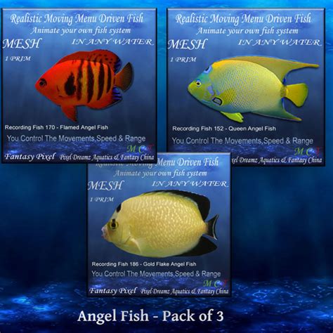 Second Life Marketplace Animated Fish