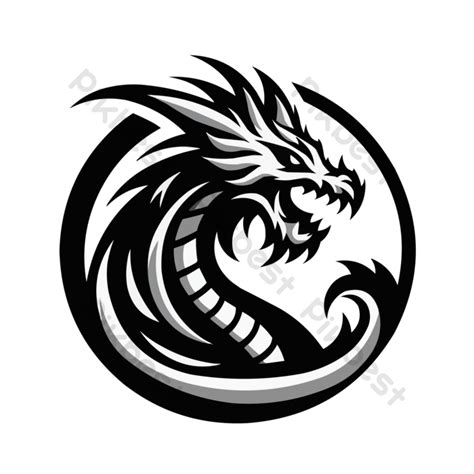 Dragon Logo Vector Png Images Ai Free Download Pikbest