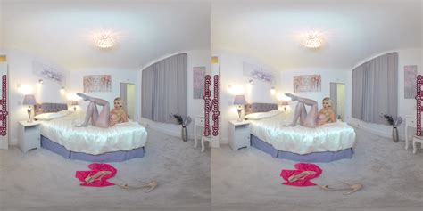 Porchia Halterneck Dress With Grey Glossy Tights Vr Porn Video