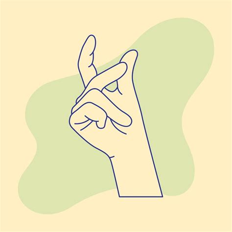 hand gesture drawing 15 18880248 Vector Art at Vecteezy