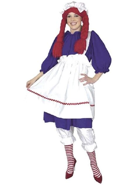 Raggedy Ann Adult Plus Costume