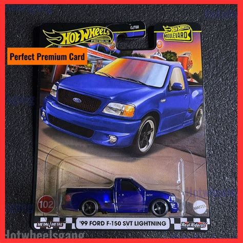 Hot Wheels Ford F Svt Lightning Boulevard Premium Collection Series Hotwheels