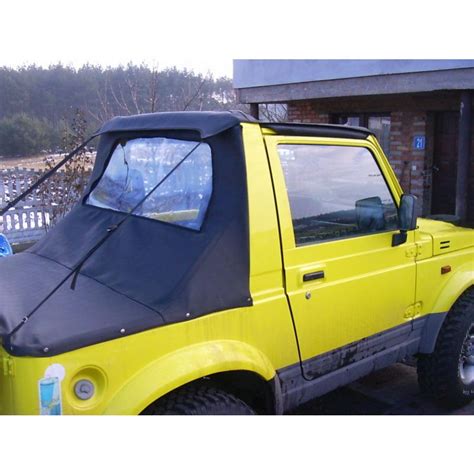 Suzuki Samurai SJ 410 413 Plandeka dach miękki Bikini 2cz Polski produkt Produkt Polski