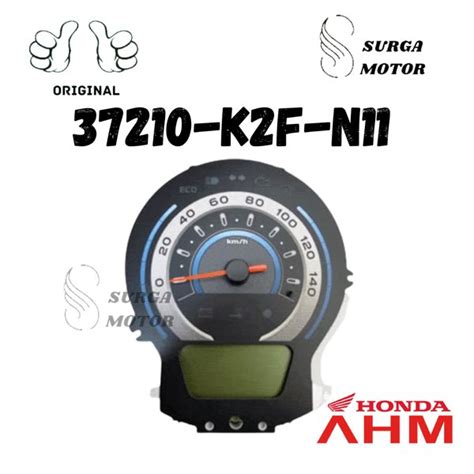 Jual Mesin Speedometer Scoopy Esp New Blue Biru Spidometer Speedo