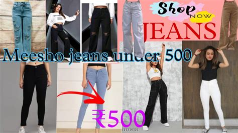 Meesho Jeans Haul Under Ripped Jeans Cargo Jeans Wide Leg