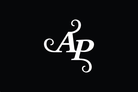 Monogram AP Logo Gráfico por Greenlines Studios · Creative Fabrica