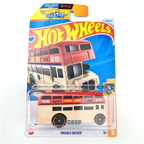 HOT WHEELS 風火輪汽車麻煩甲板 金屬壓鑄模型系列玩具車 蝦皮購物