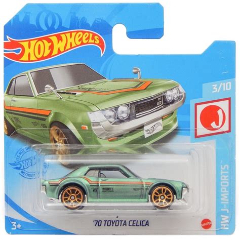 Hot Wheels Toyota Celica Green HW J Imports Perfect Birthday Gift