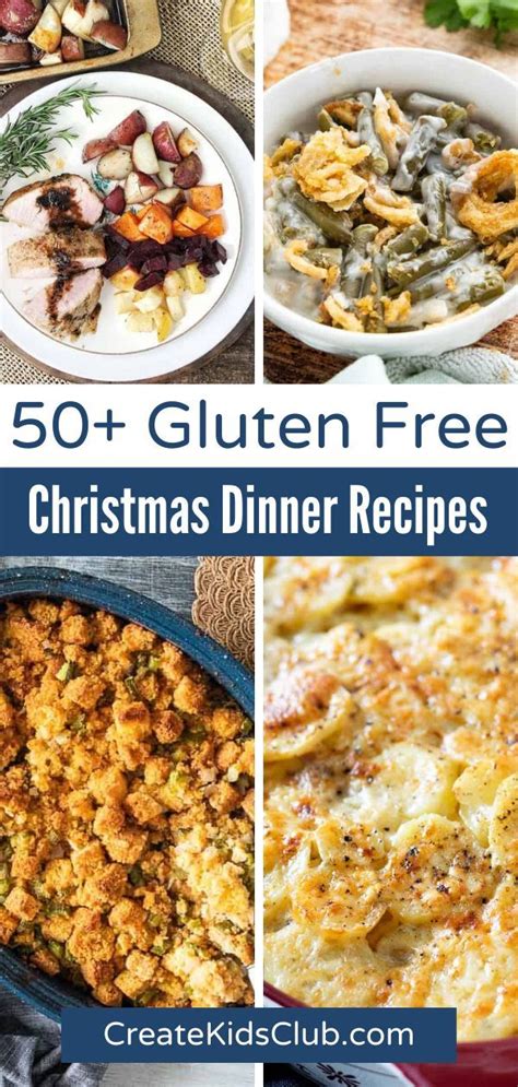 50+ Gluten-Free Christmas Dinner Recipes | Christmas food dinner