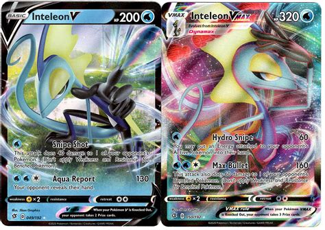 Buy Pokemon Rebel Clash Vmax Card Set Inteleon V 049 192 Inteleon