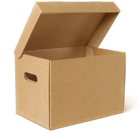 FEFCO 04хх Архивный короб с откидной крышкой и ручками от производителя ...