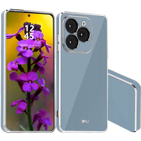 Plecki RCBR Do Infinix Smart 8 4G Hot 40i GLAMOUR COLOR CASE Szary Sklep Opinie Cena W Allegro