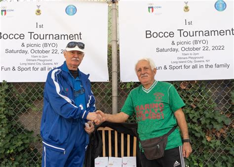 Grande successo nel Queens per il primo torneo di bocce CONI-Comites ...