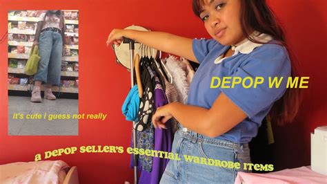 Depop W Me Depop Sellers Wardrobe Essentials Youtube