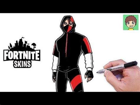 Como Desenhar Fortnite IKONIK Passo A Passo Facil Desenho Para