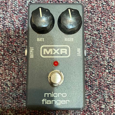 Mxr M152 Micro Flanger Pre Owned Bass Direct