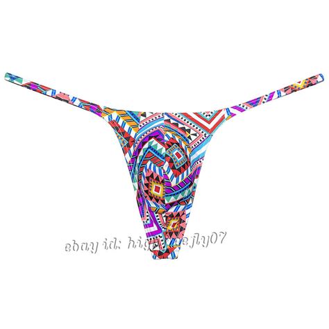 Men Posing Thong Underwear Micro Bikini Swim Tangas Slim Pouch G String Lingerie International