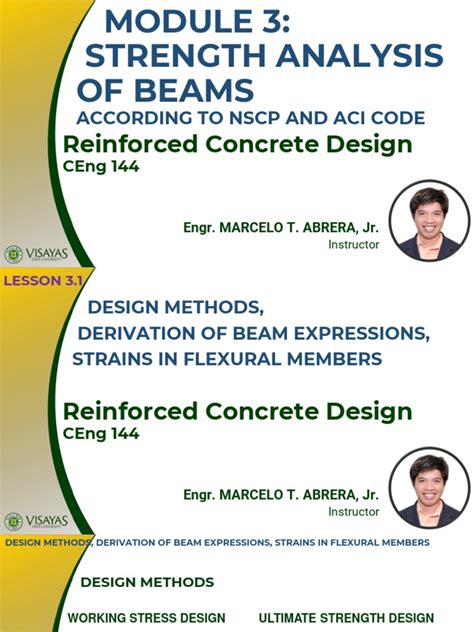 3.1 - Analysis of Singly Reinforced Beams 1 | PDF | Beam (Structure ... 