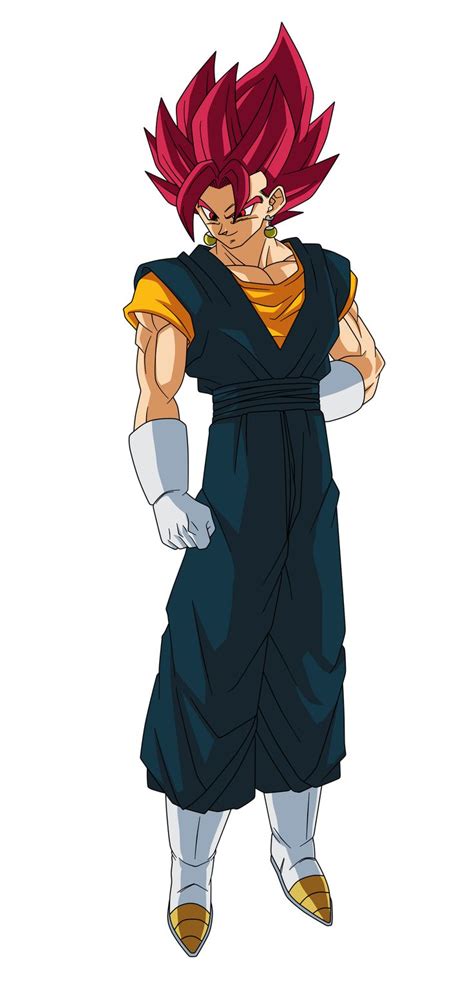 Vegito Super Saiyan God By Crismarshall On Deviantart Anime Dragon